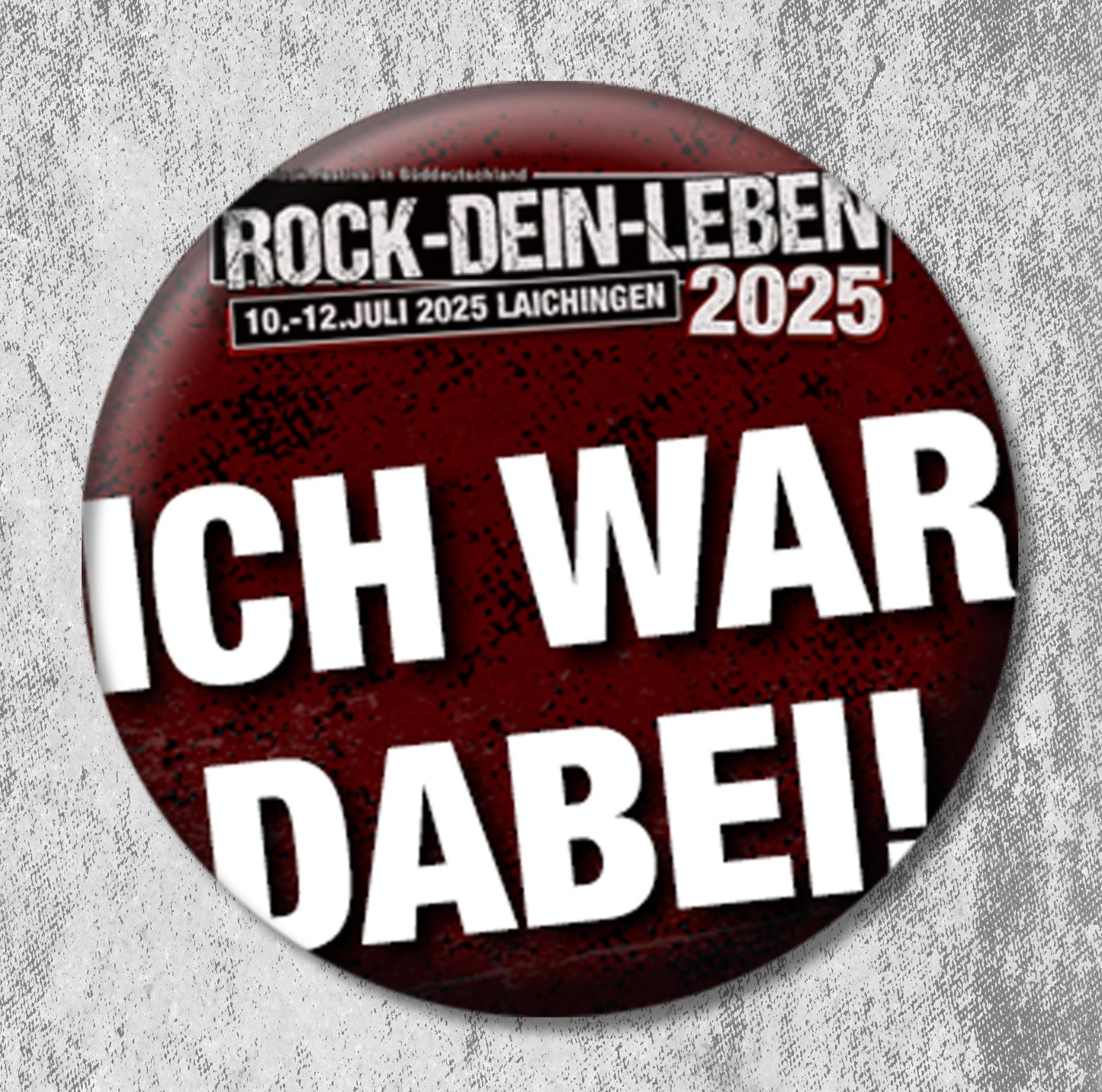 ROCK DEIN LEBEN 2025 Buttons