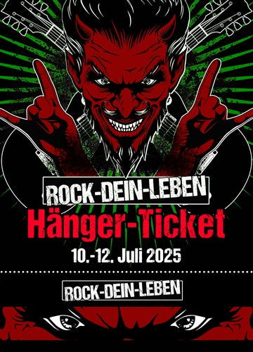 ROCK-DEIN-LEBEN 2025 - Anhänger Ticket