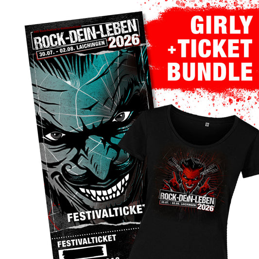 ROCK-DEIN-LEBEN 2026 - Ticket & Girly Shirt Bundle