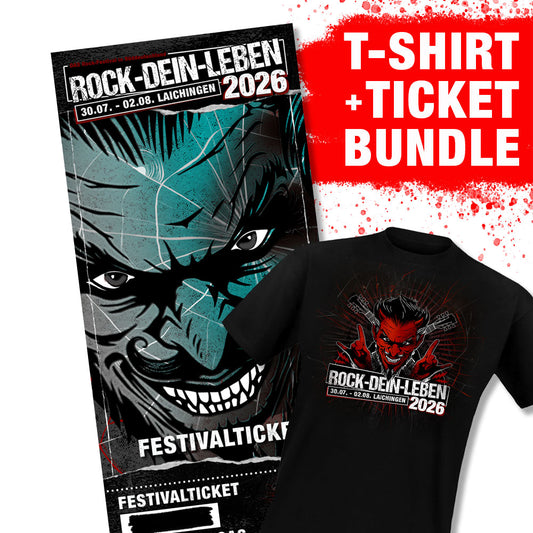 ROCK-DEIN-LEBEN 2026 - Ticket & Shirt Bundle