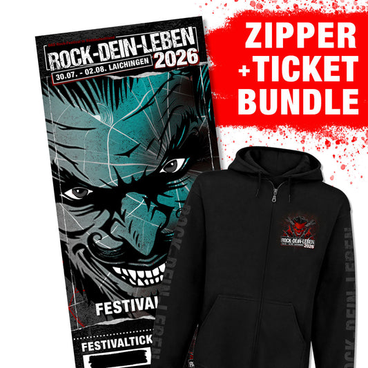ROCK-DEIN-LEBEN 2026 - Ticket & Zipper Bundle