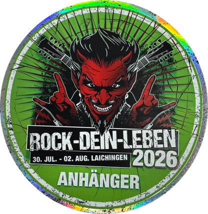 ROCK-DEIN-LEBEN 2026 - Anhänger Ticket