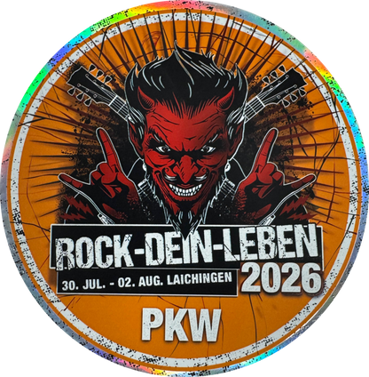 ROCK-DEIN-LEBEN 2026 - PKW Ticket