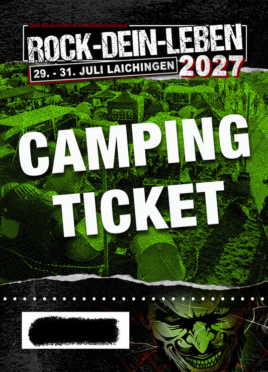 ROCK-DEIN-LEBEN 2027 - Camping Ticket