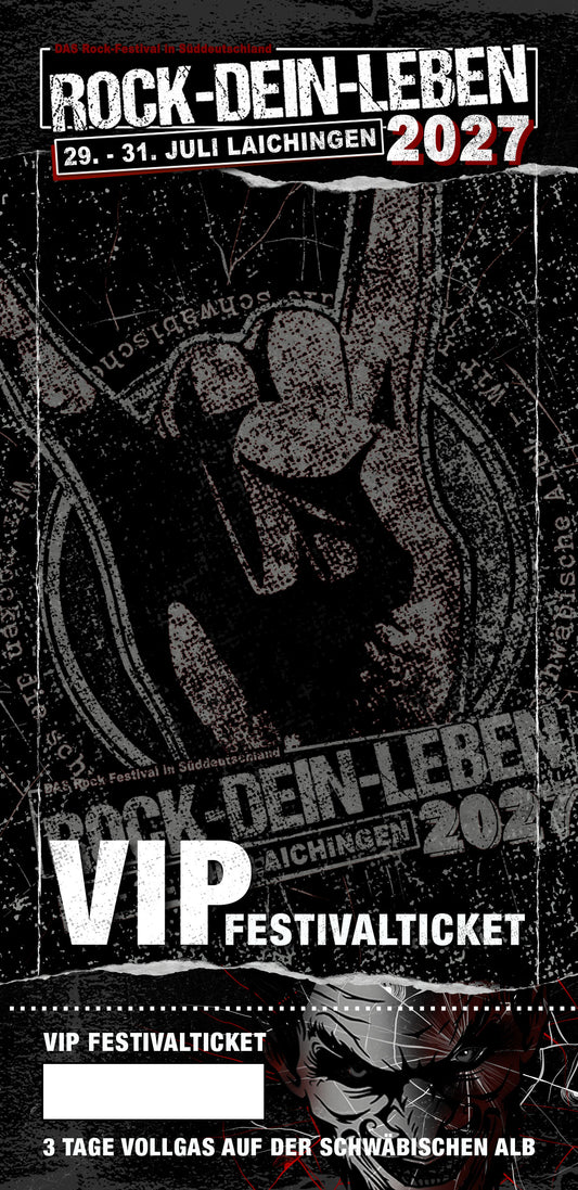 ROCK-DEIN-LEBEN 2027 - VIP Upgrade Ticket