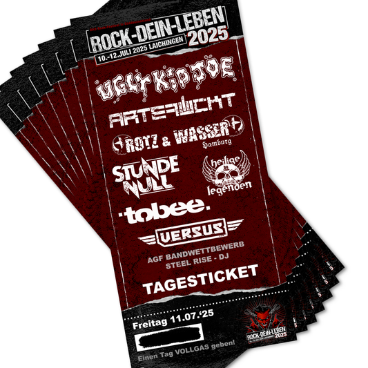 ROCK-DEIN-LEBEN 2025 - Tagesticket: Freitag