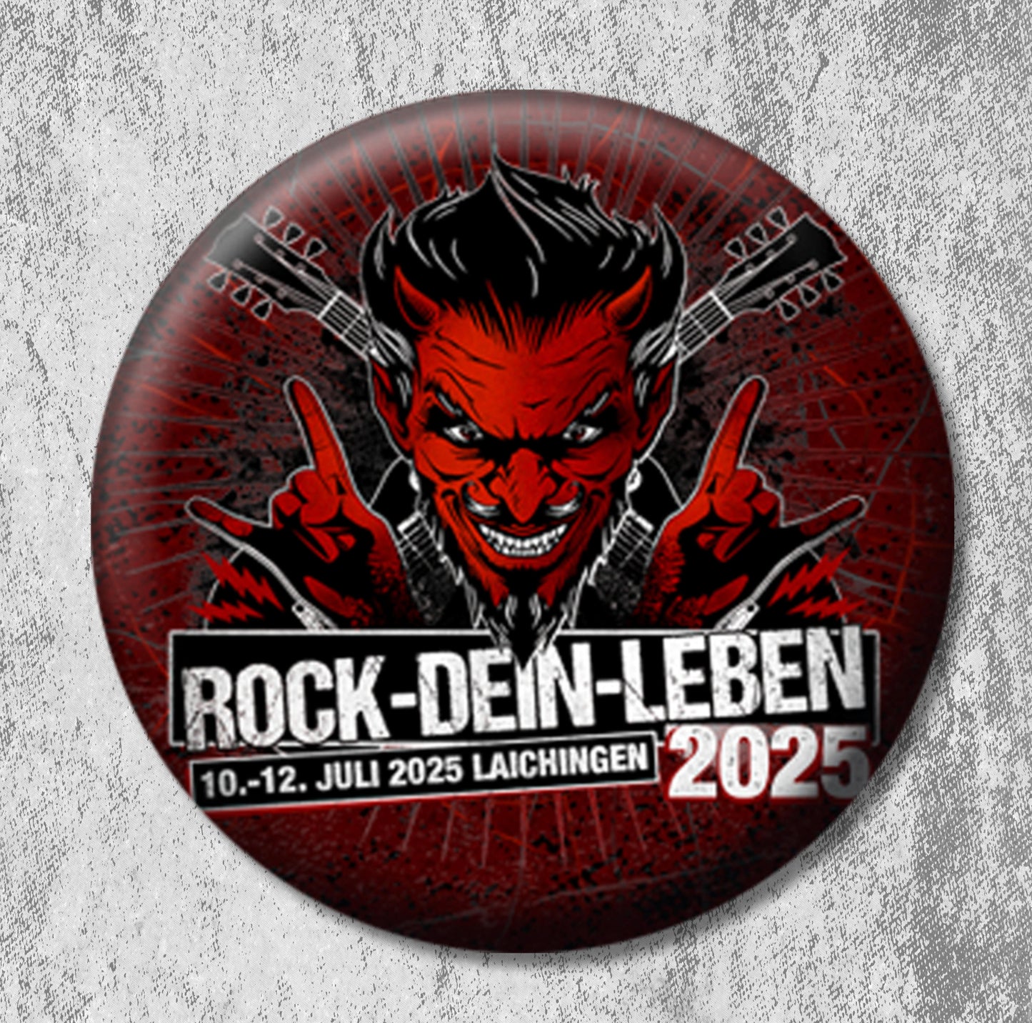 ROCK DEIN LEBEN 2025 Buttons
