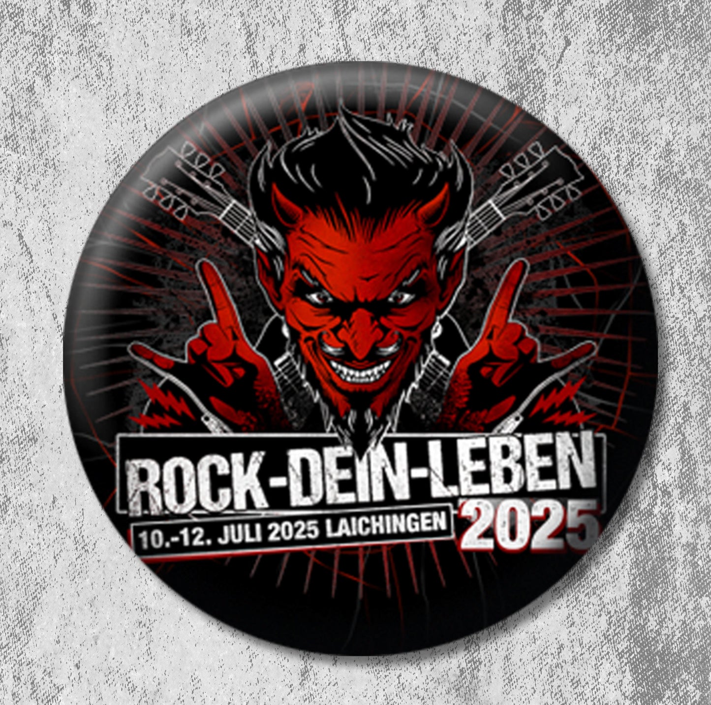 ROCK DEIN LEBEN 2025 Buttons