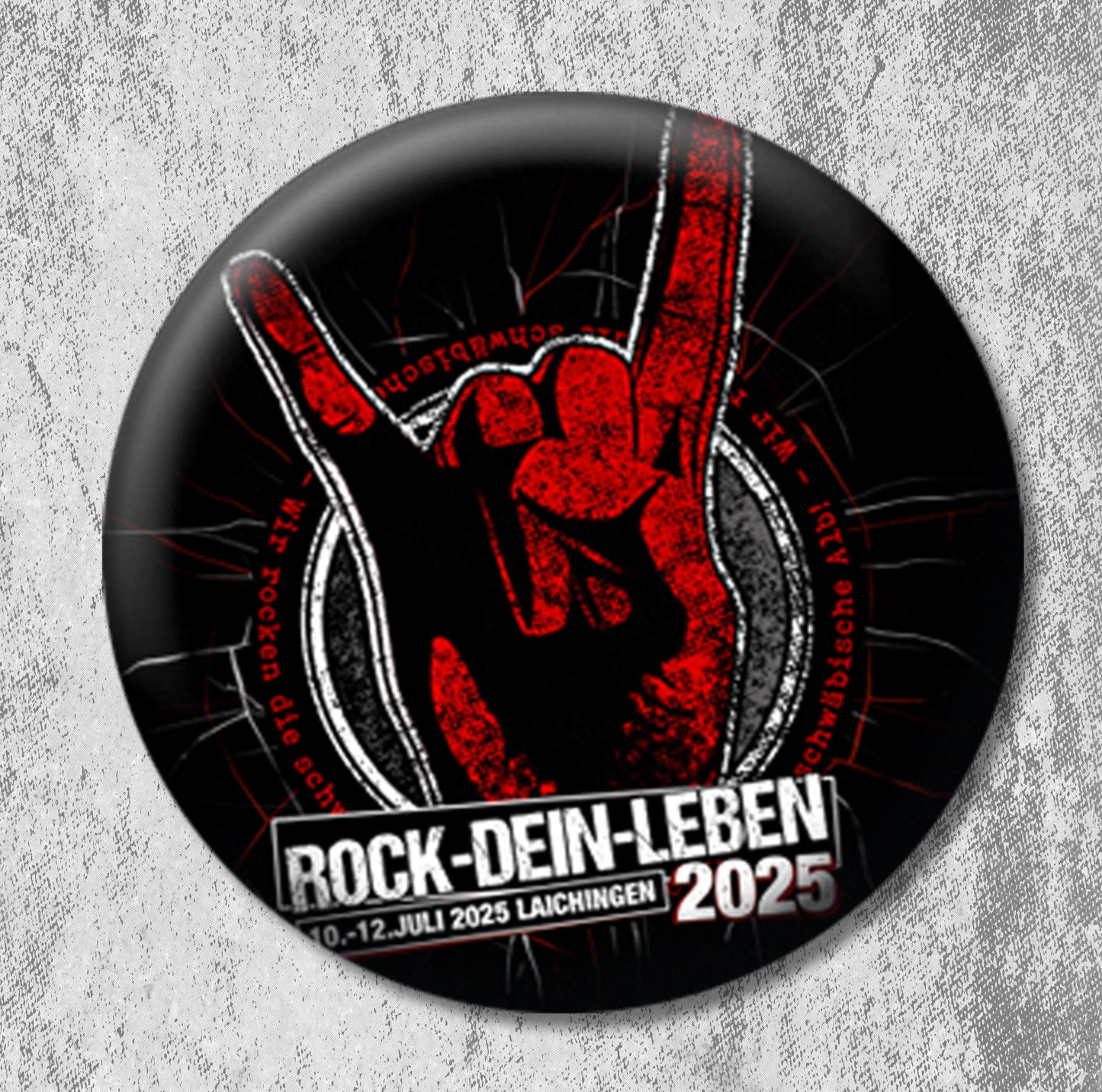 ROCK DEIN LEBEN 2025 Buttons